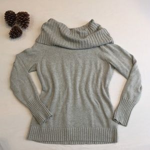 NAUTICA Turtleneck Gray Long Sleeve Sweater